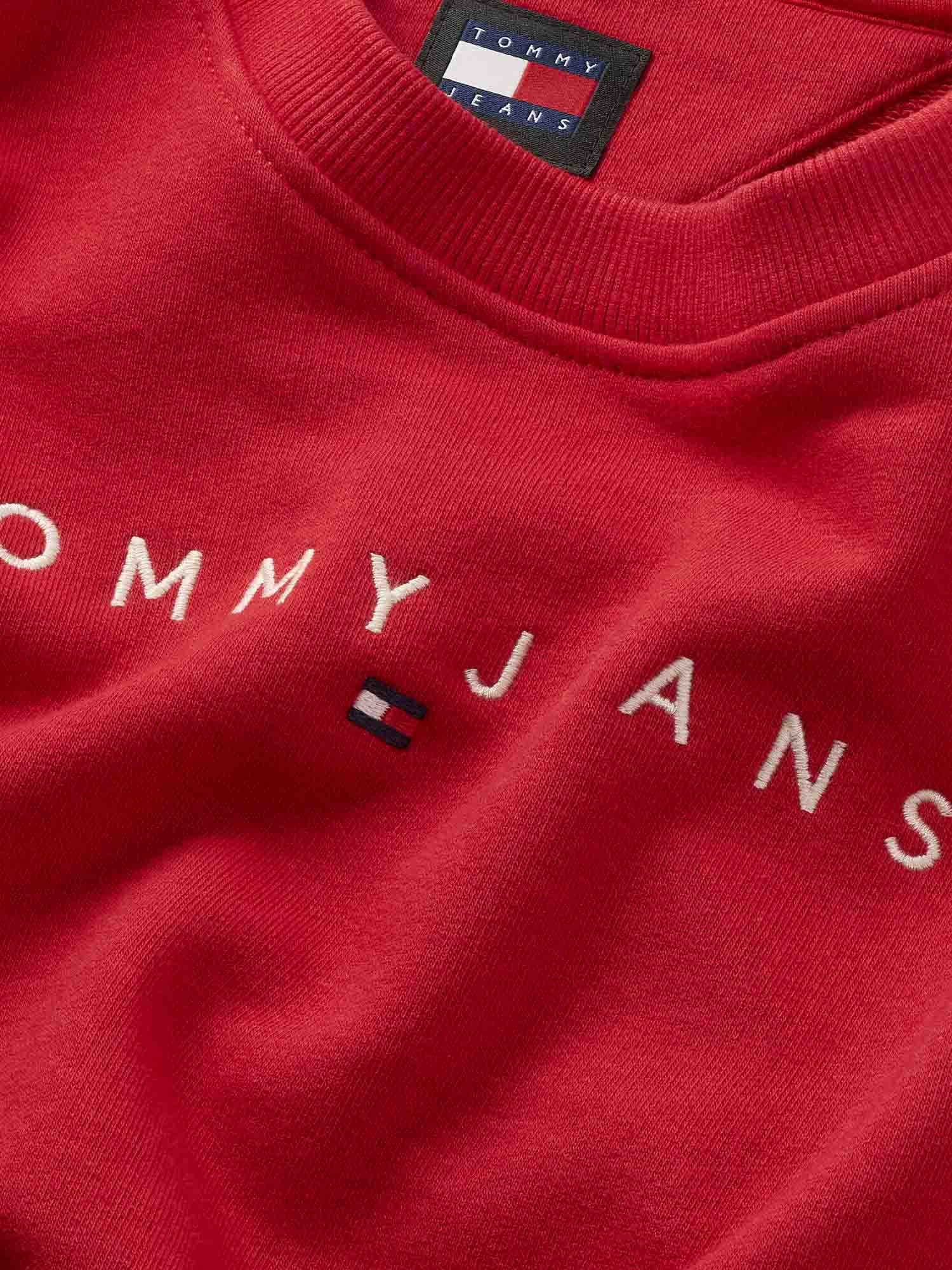 Felpe Rosso Tommy Jeans