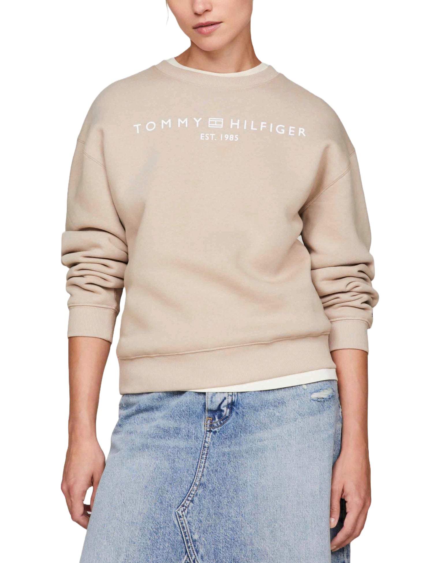 Felpe Beige Tommy Hilfiger Underwear