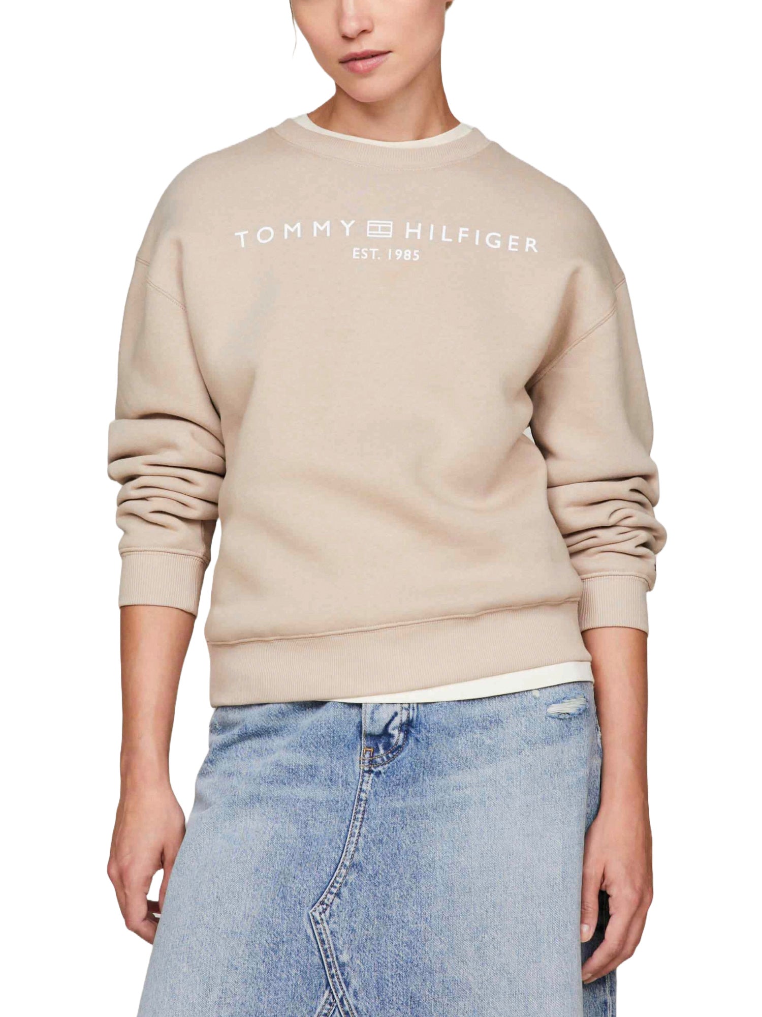 Felpe Beige Tommy Hilfiger Underwear