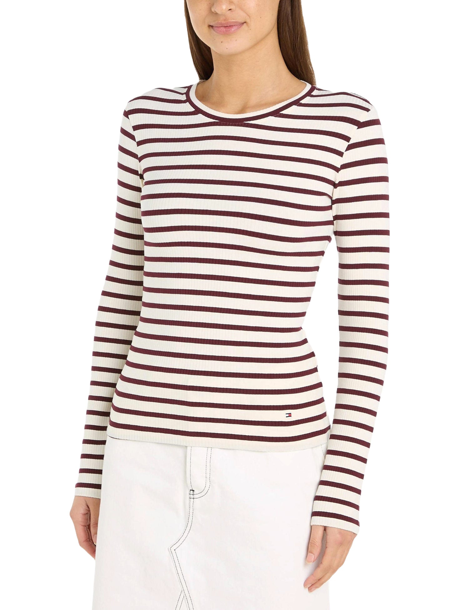 T-shirt Bordeaux Tommy Hilfiger Underwear