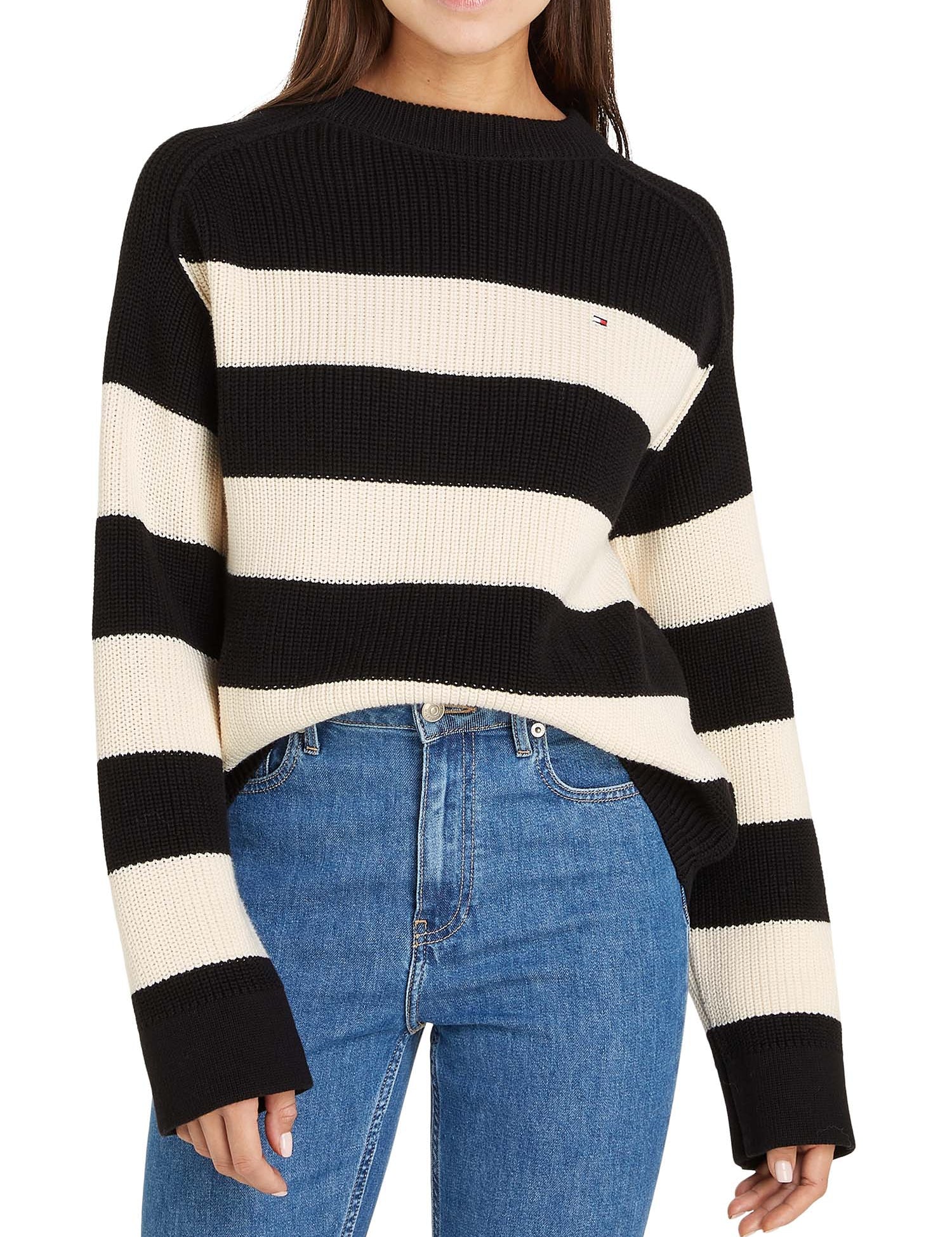 Maglioncini Nero Tommy Hilfiger Underwear