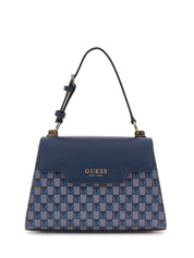 Borse a mano Blu Guess