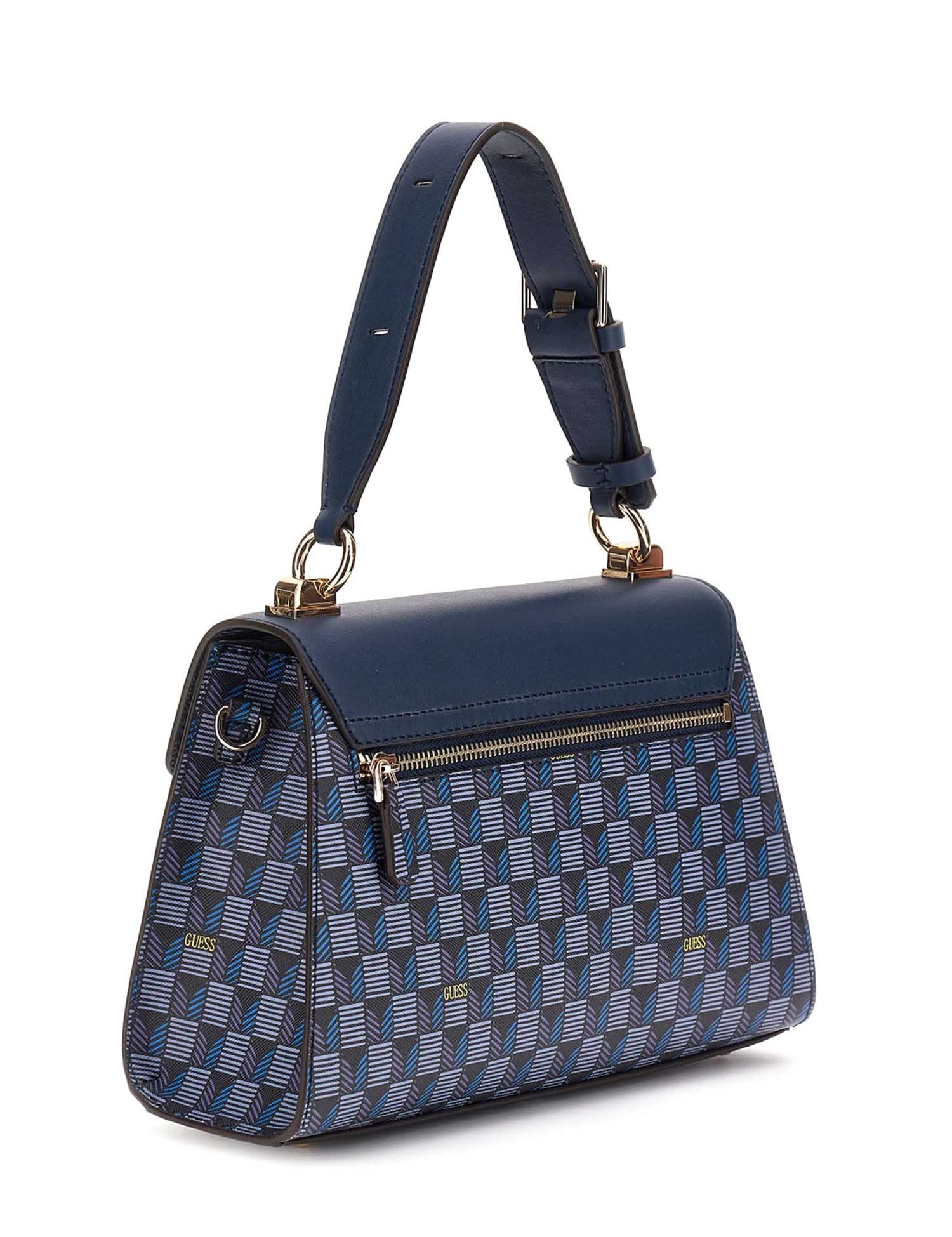 Borse a mano Blu Guess