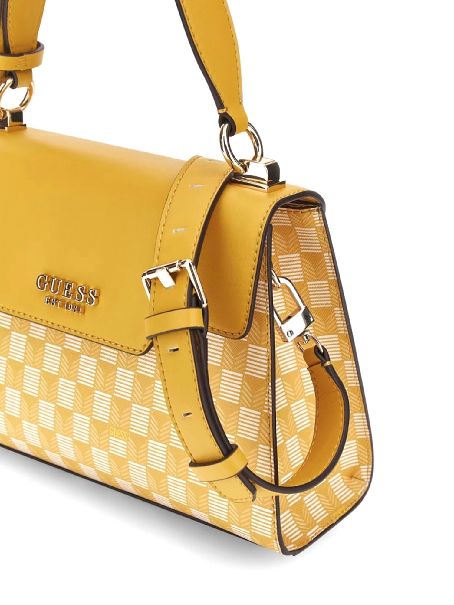 Borse a mano Giallo Guess