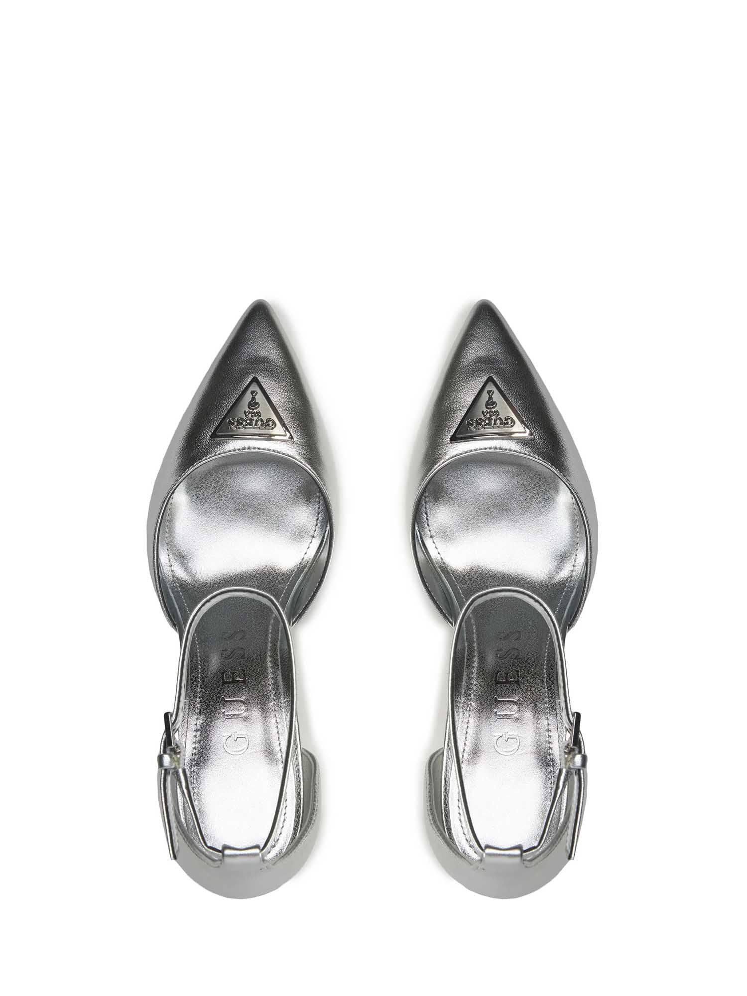 Sandali tacco Argentato Guess