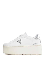 Sneakers Bianco Argento Guess
