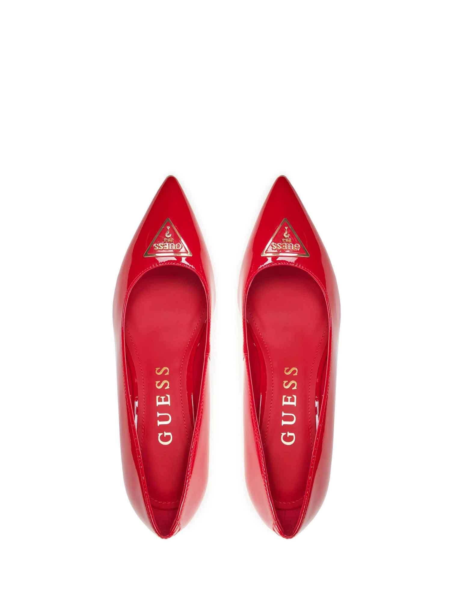 Decolleté Rosso Guess