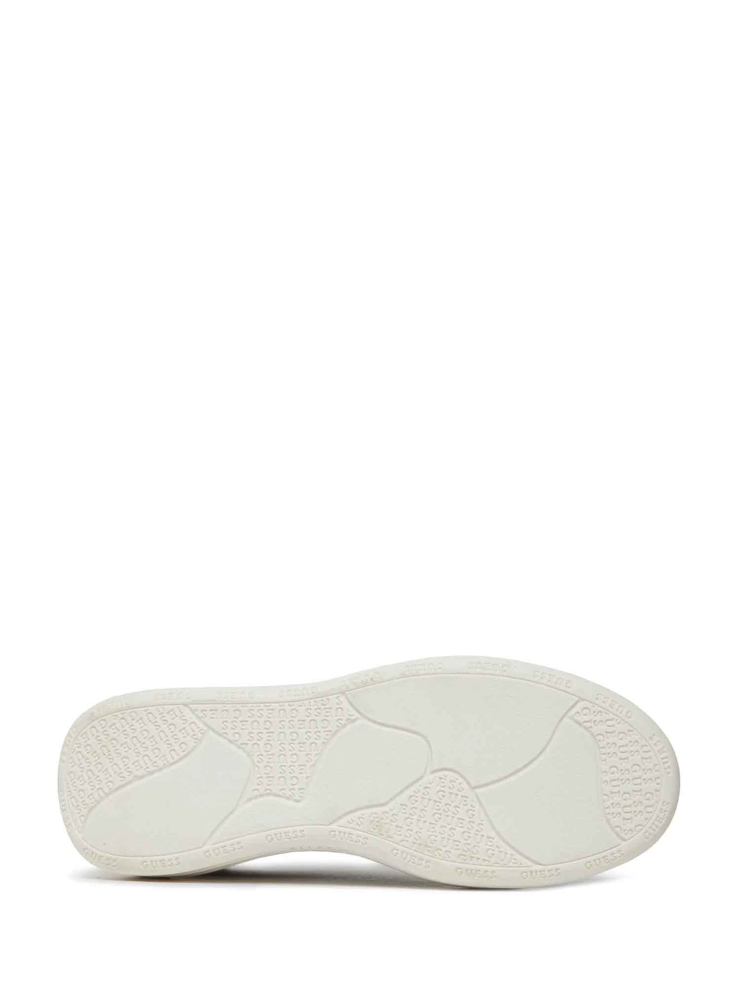 Sneakers Bianco Marrone Guess