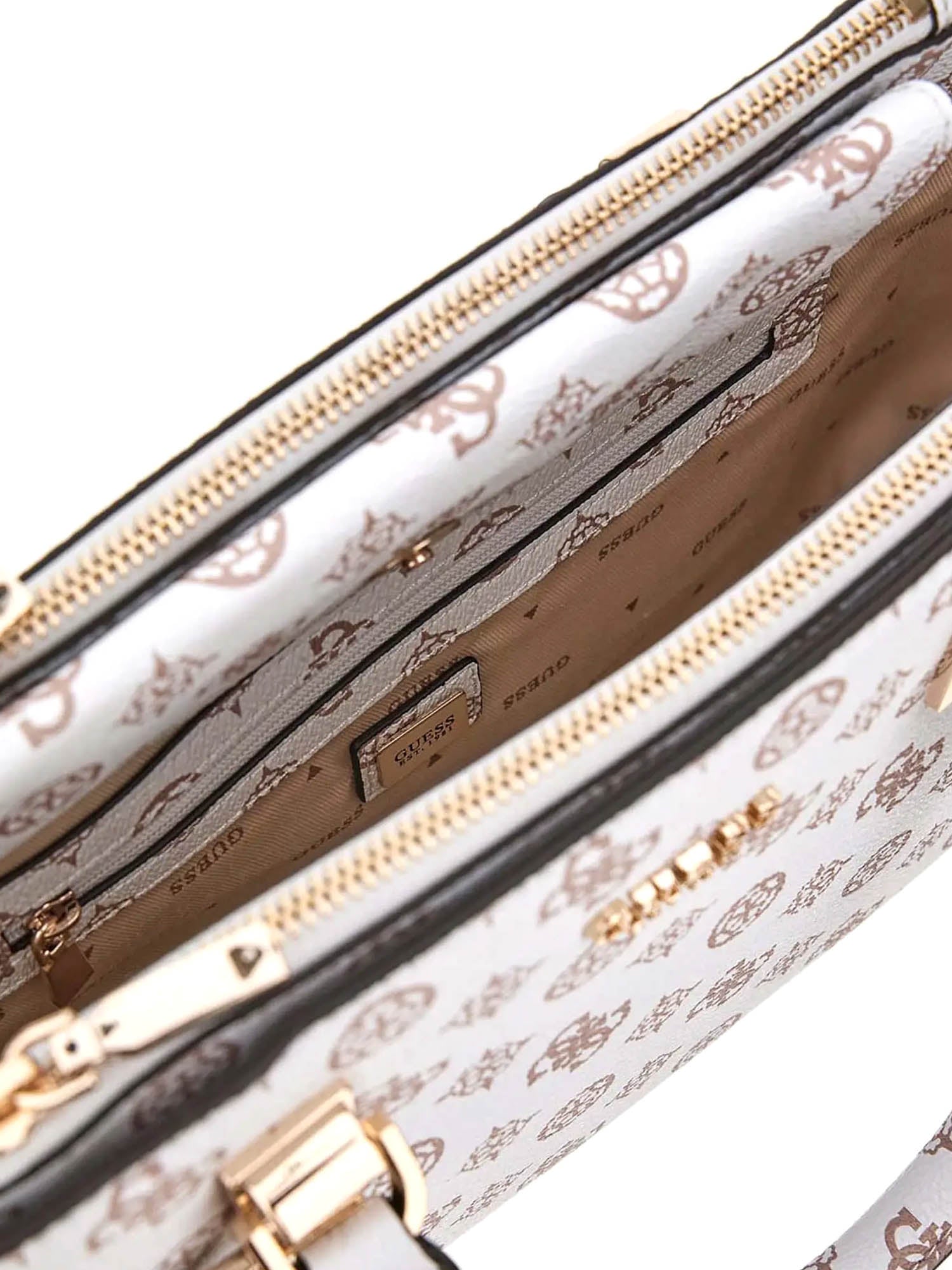 Borse a spalla Bianco Guess