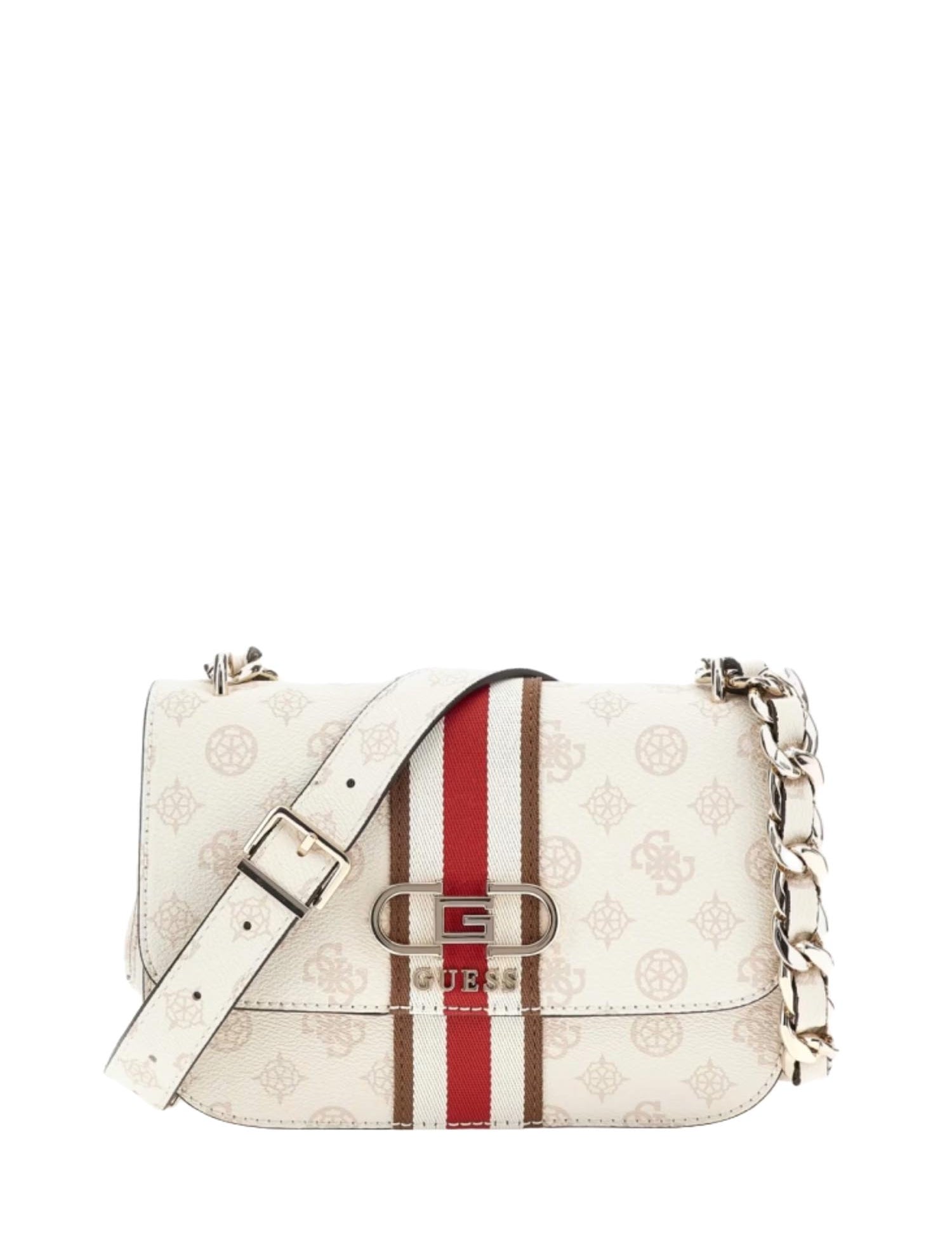 Tracolla Avorio Guess