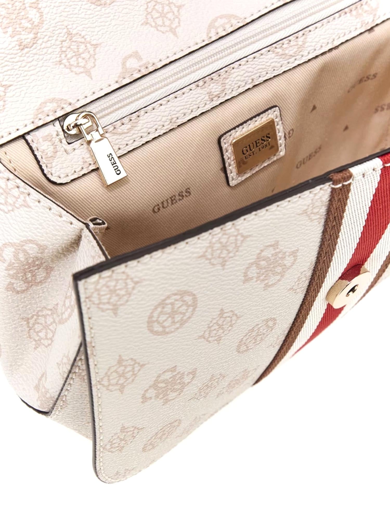 Tracolla Avorio Guess