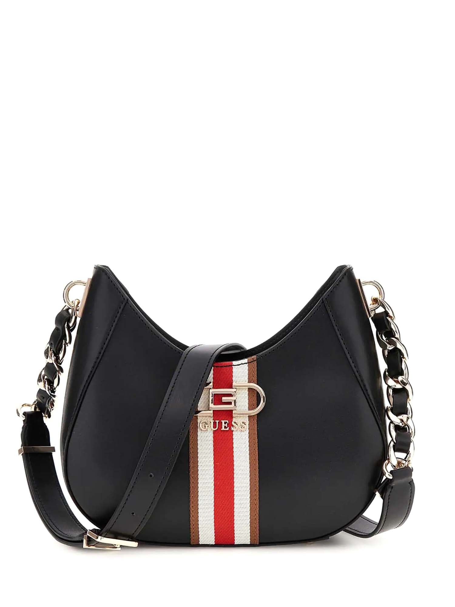 Tracolla Nero Guess