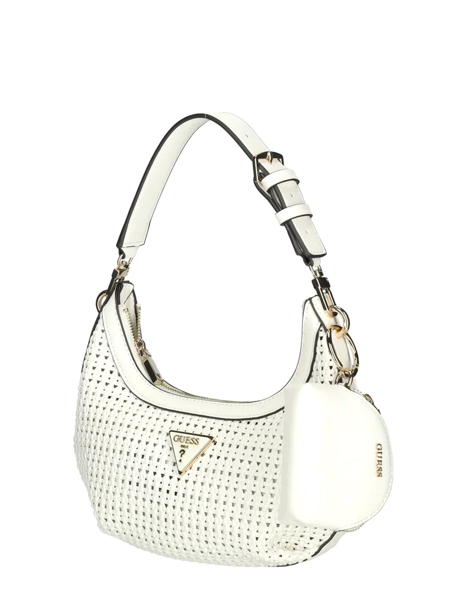 Borse a spalla Bianco Guess