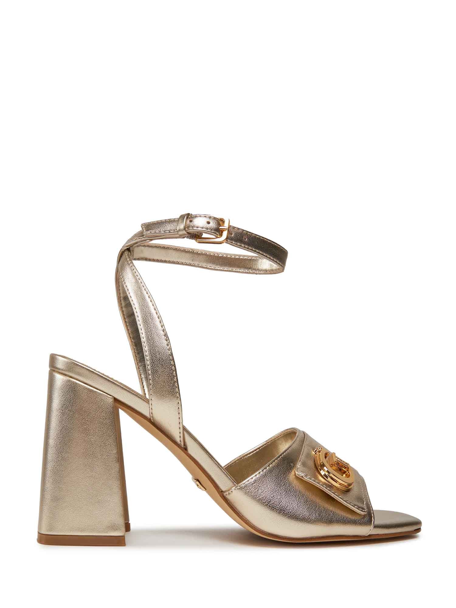 Sandali tacco Dorato Guess