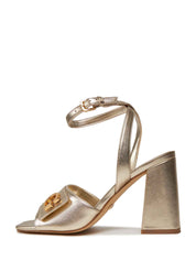 Sandali tacco Dorato Guess