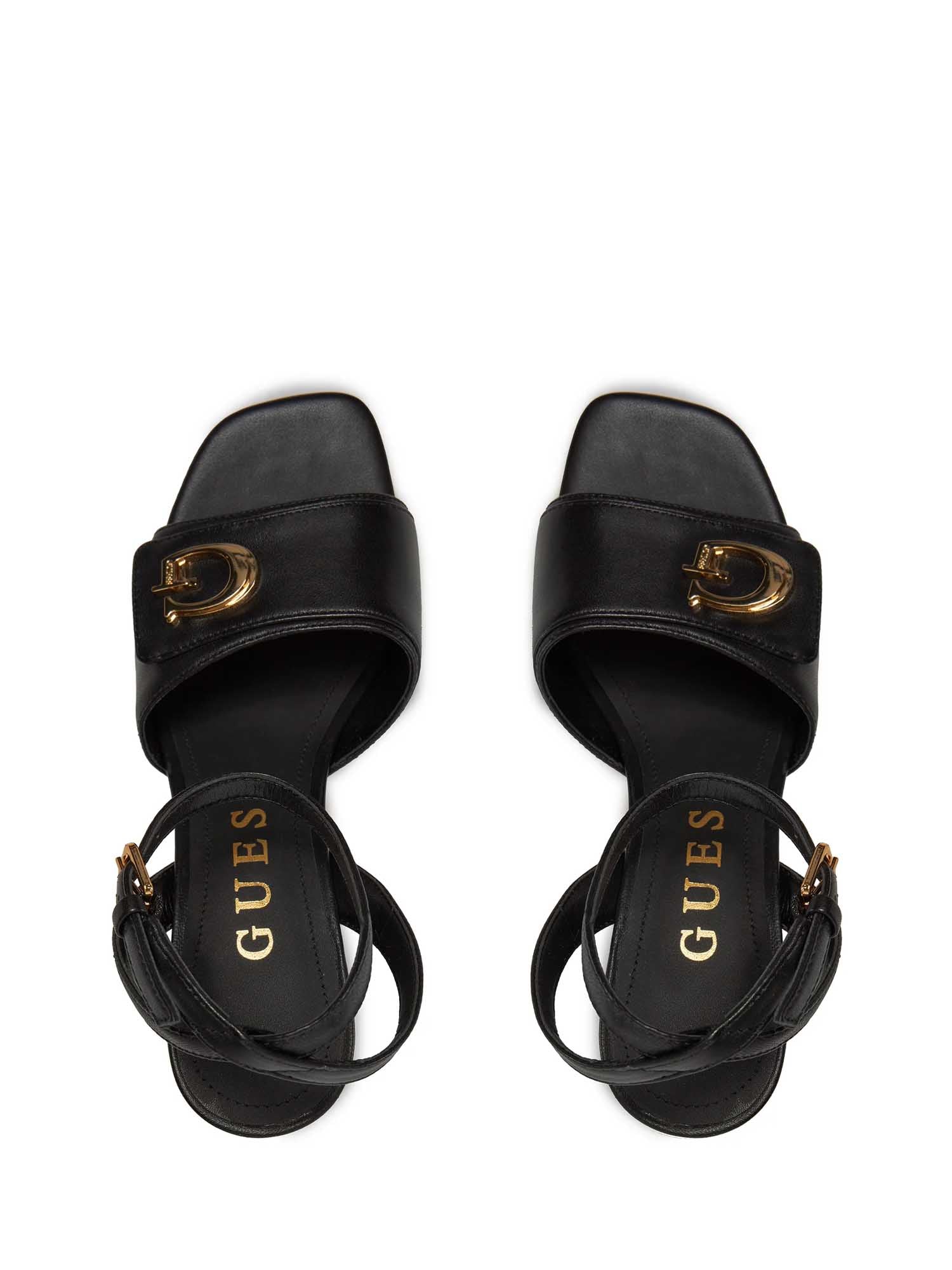 Sandali tacco Nero Guess