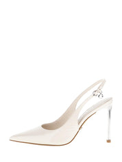 Sandali tacco Avorio Guess