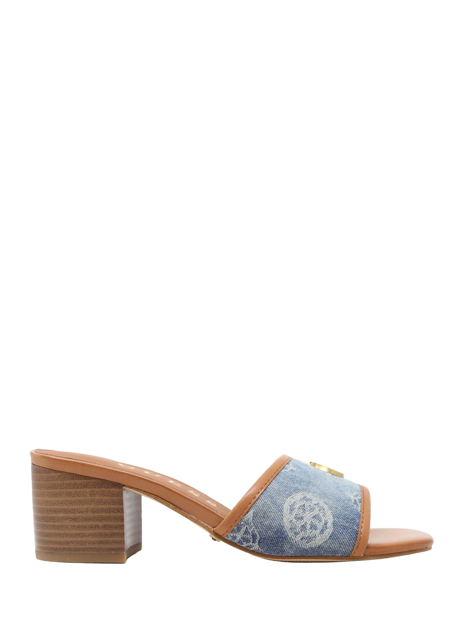 Sandali tacco Blu Guess