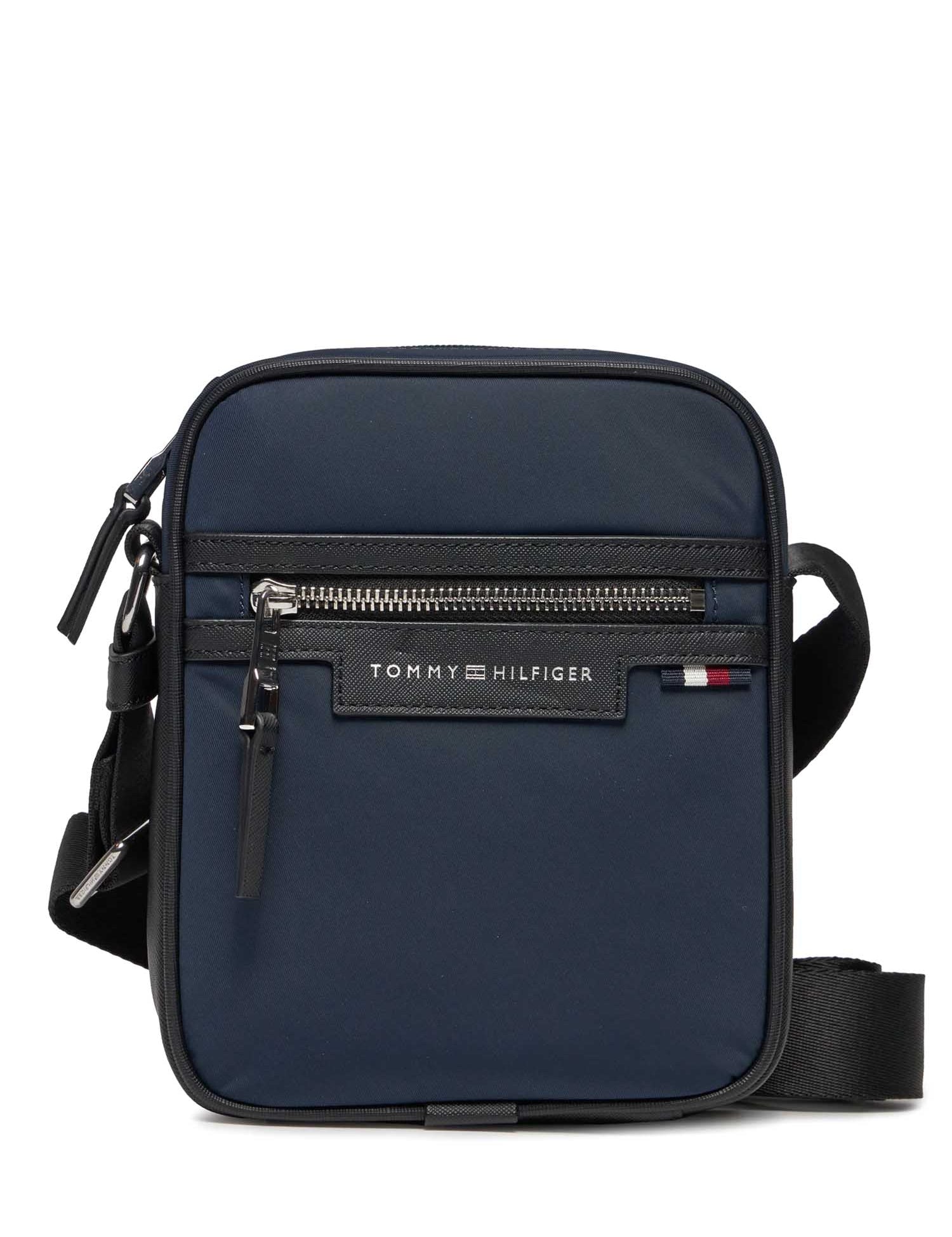 Tracolla Blu Tommy Hilfiger