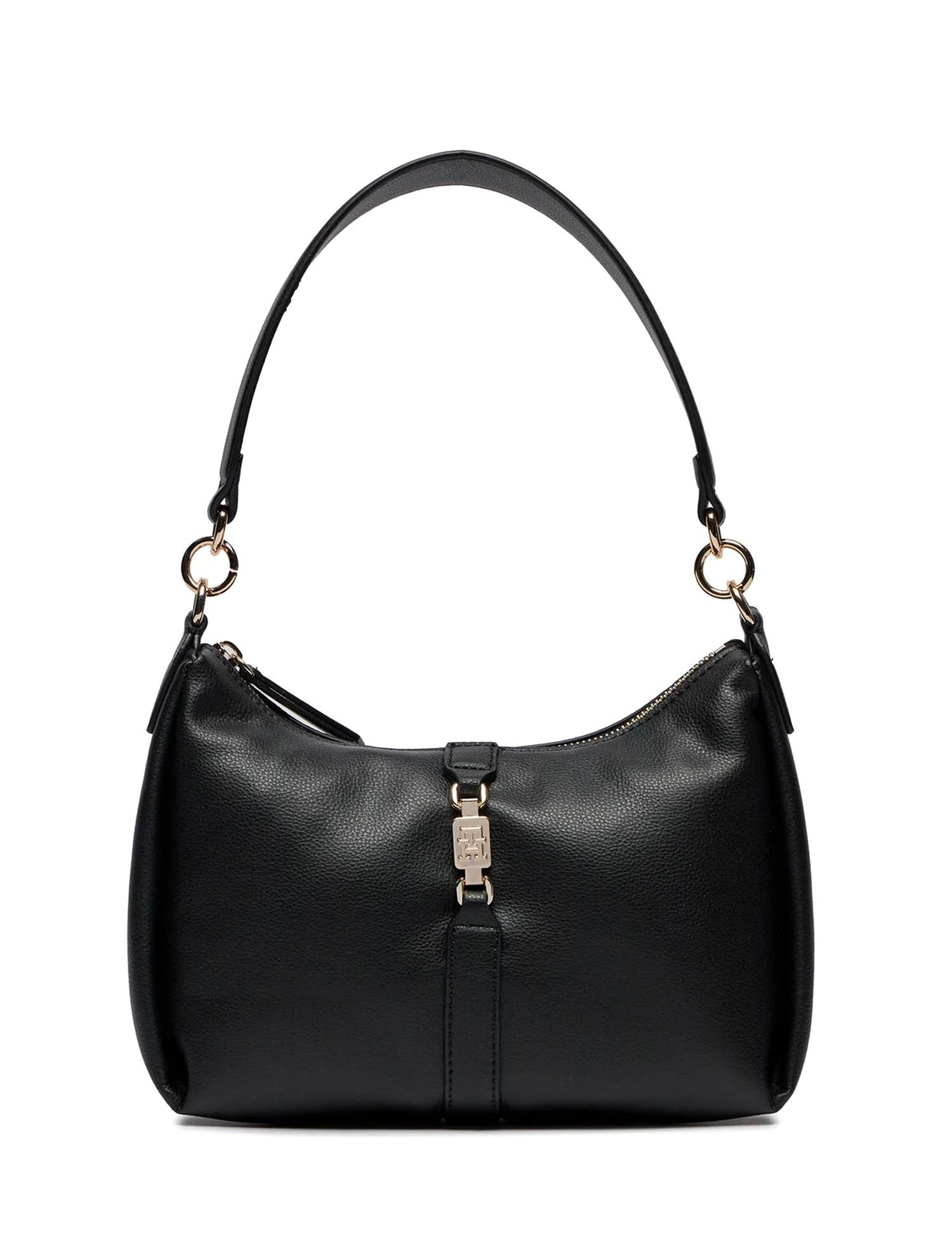Borse a spalla Nero Tommy Hilfiger
