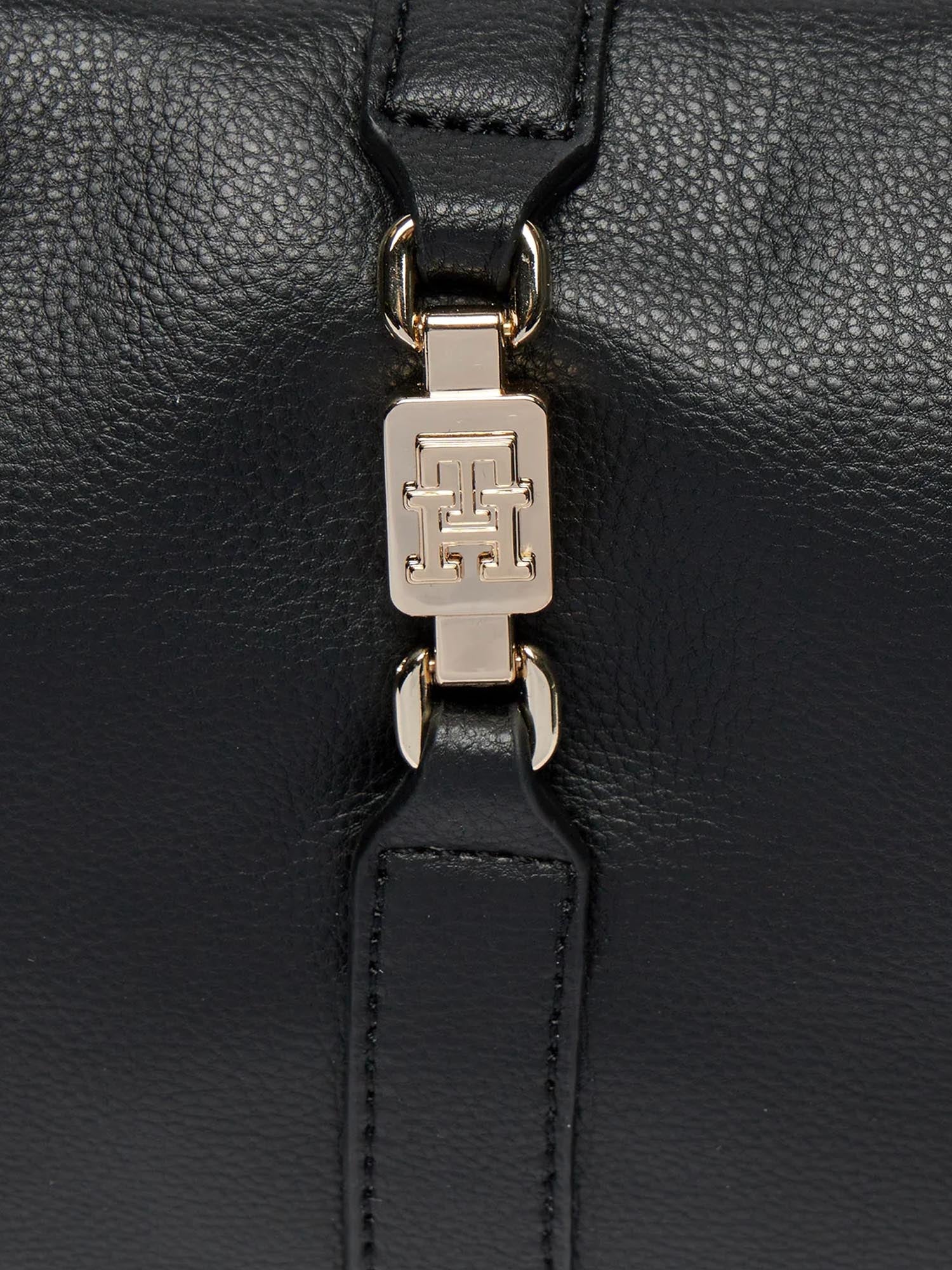 Borse a spalla Nero Tommy Hilfiger