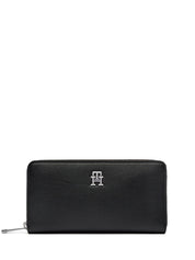 Portafogli Nero Tommy Hilfiger