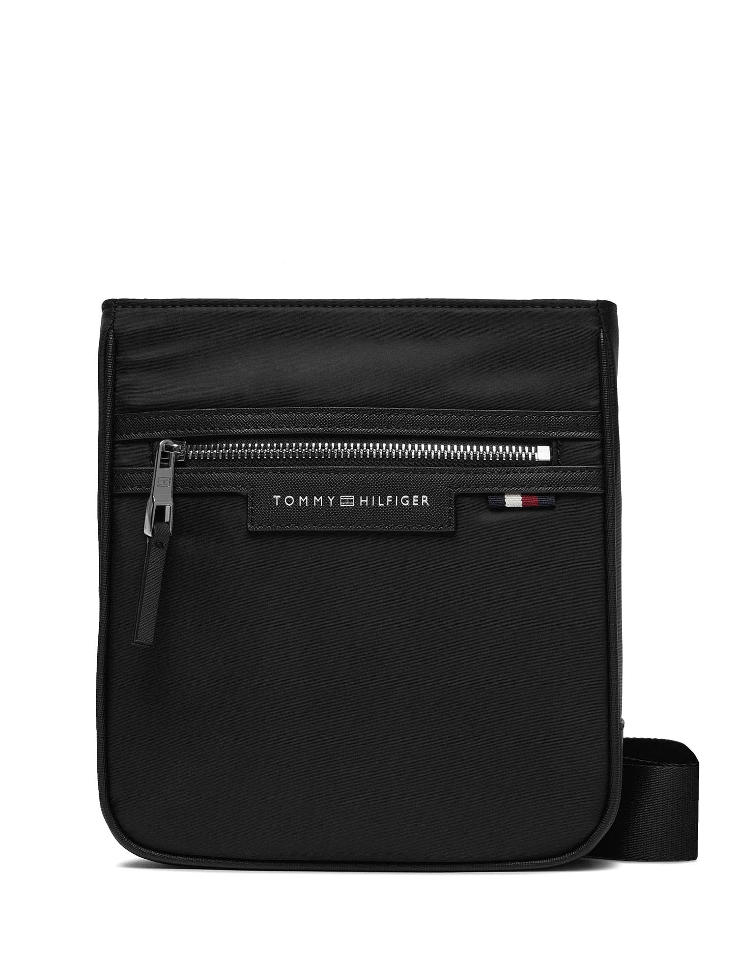 Tracolla Nero Tommy Hilfiger