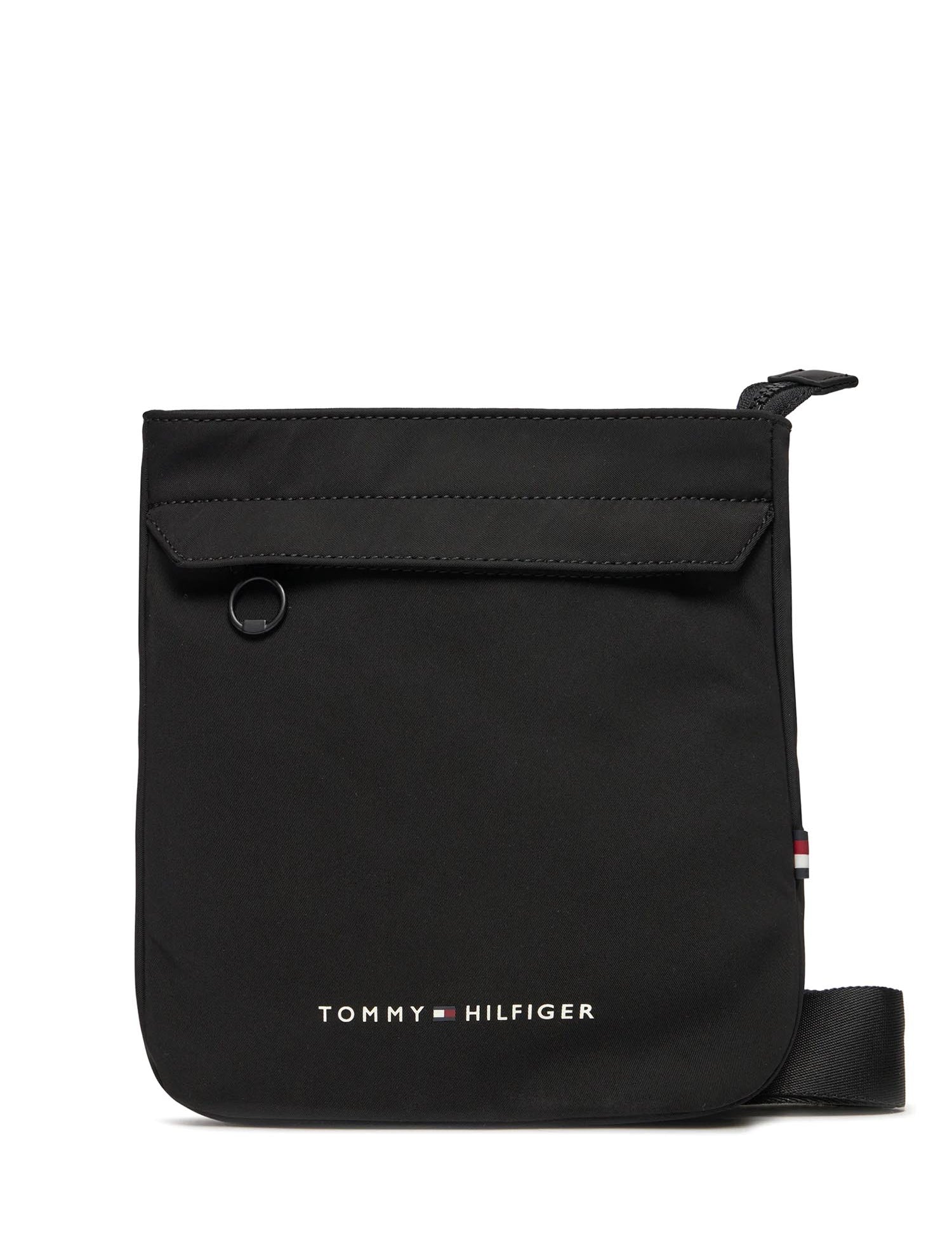 Tracolla Nero Tommy Hilfiger