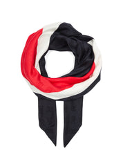 Foulard Blu Tommy Hilfiger