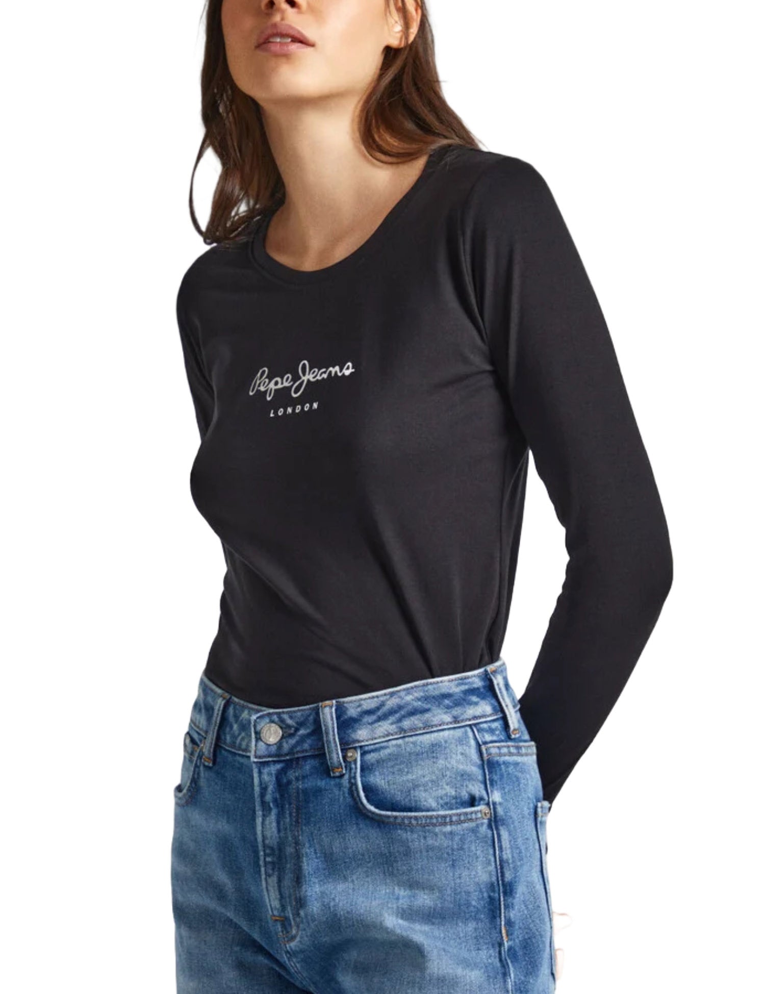 T-shirt Nero Pepe Jeans