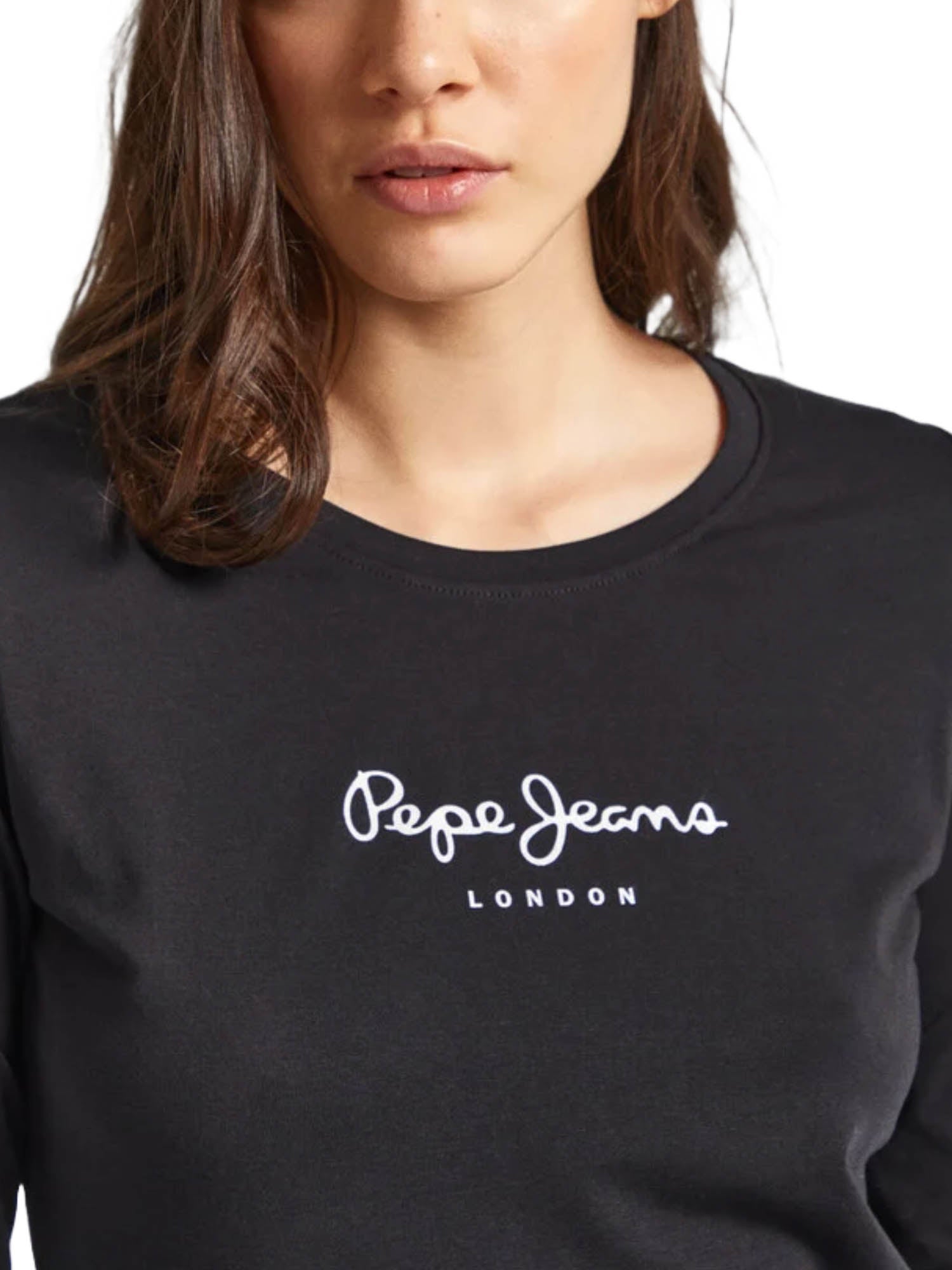 T-shirt Nero Pepe Jeans