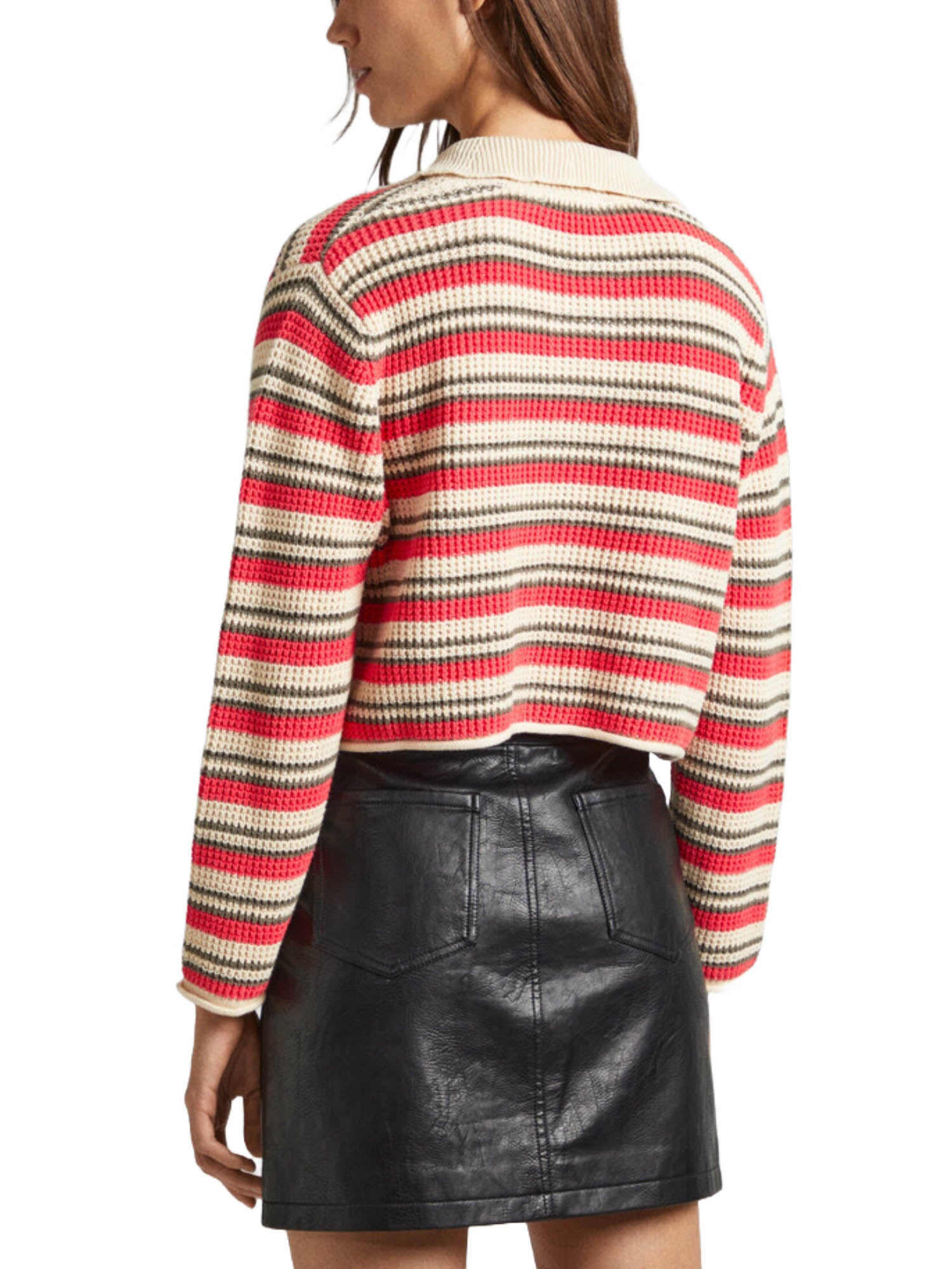 Cardigan Rosso Pepe Jeans