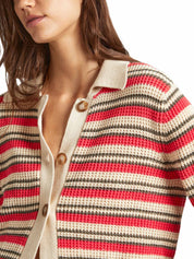 Cardigan Rosso Pepe Jeans