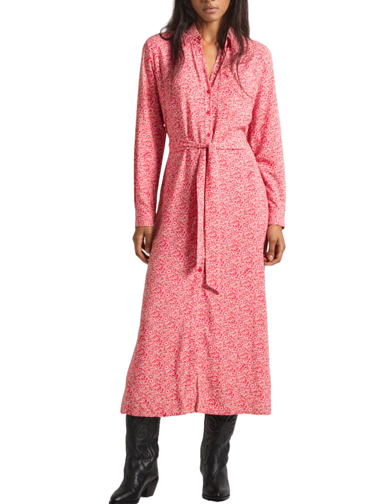 Vestiti Rosso Pepe Jeans