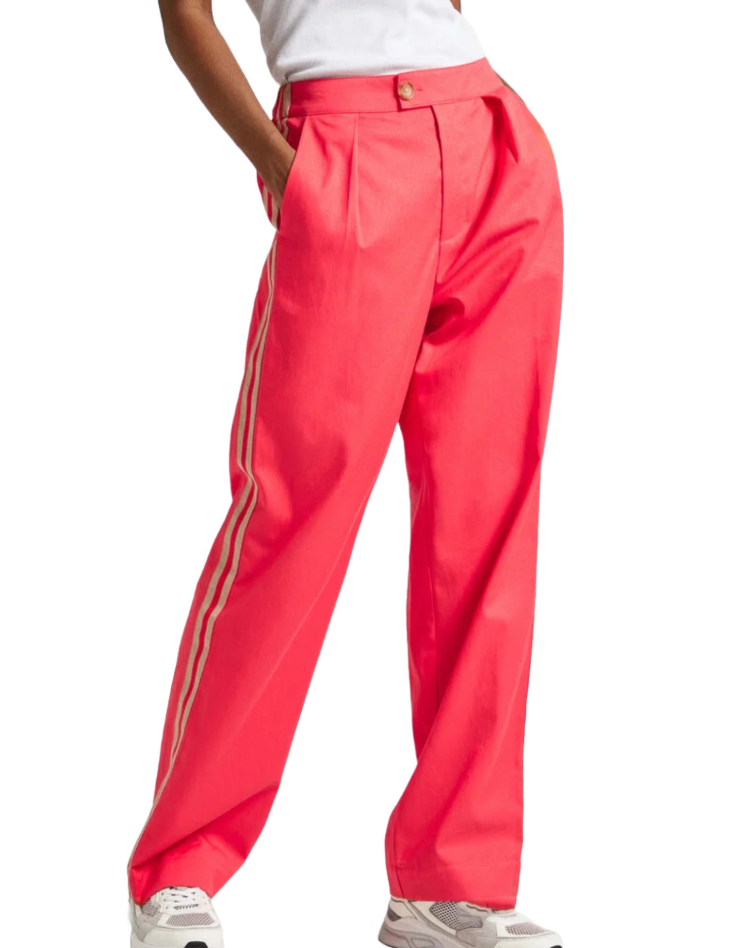 Pantaloni Rosso Pepe Jeans