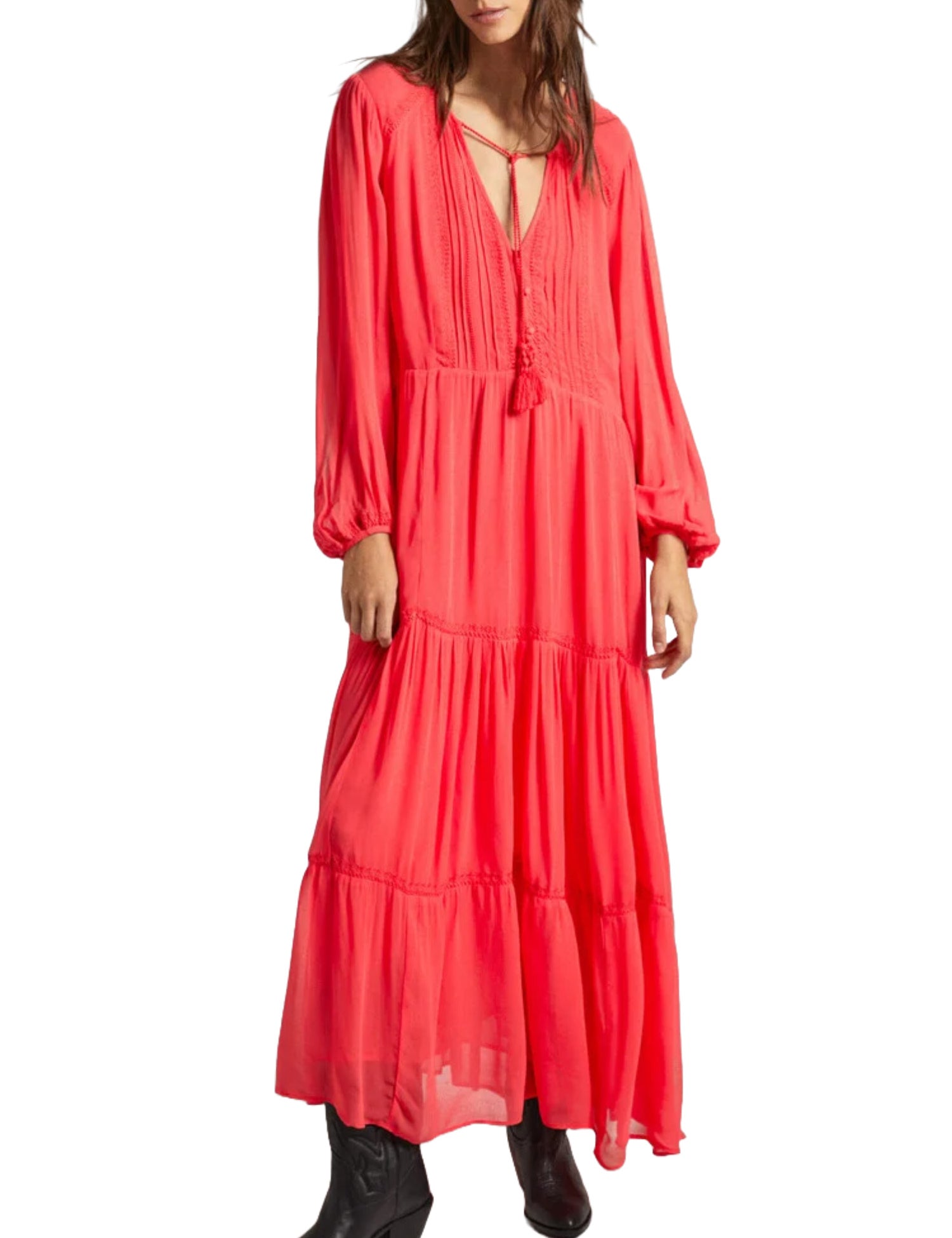 Vestiti Rosso Pepe Jeans