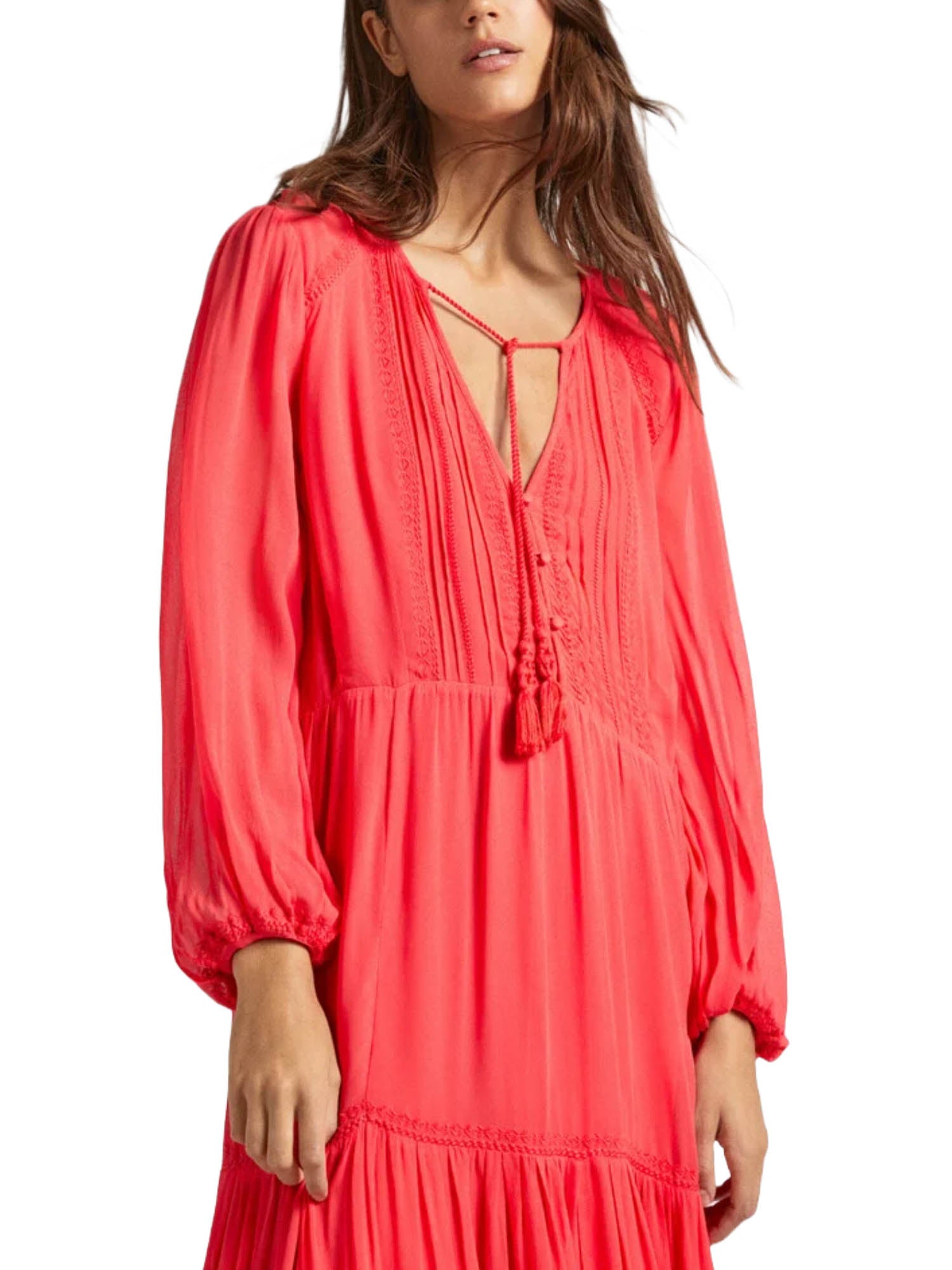 Vestiti Rosso Pepe Jeans