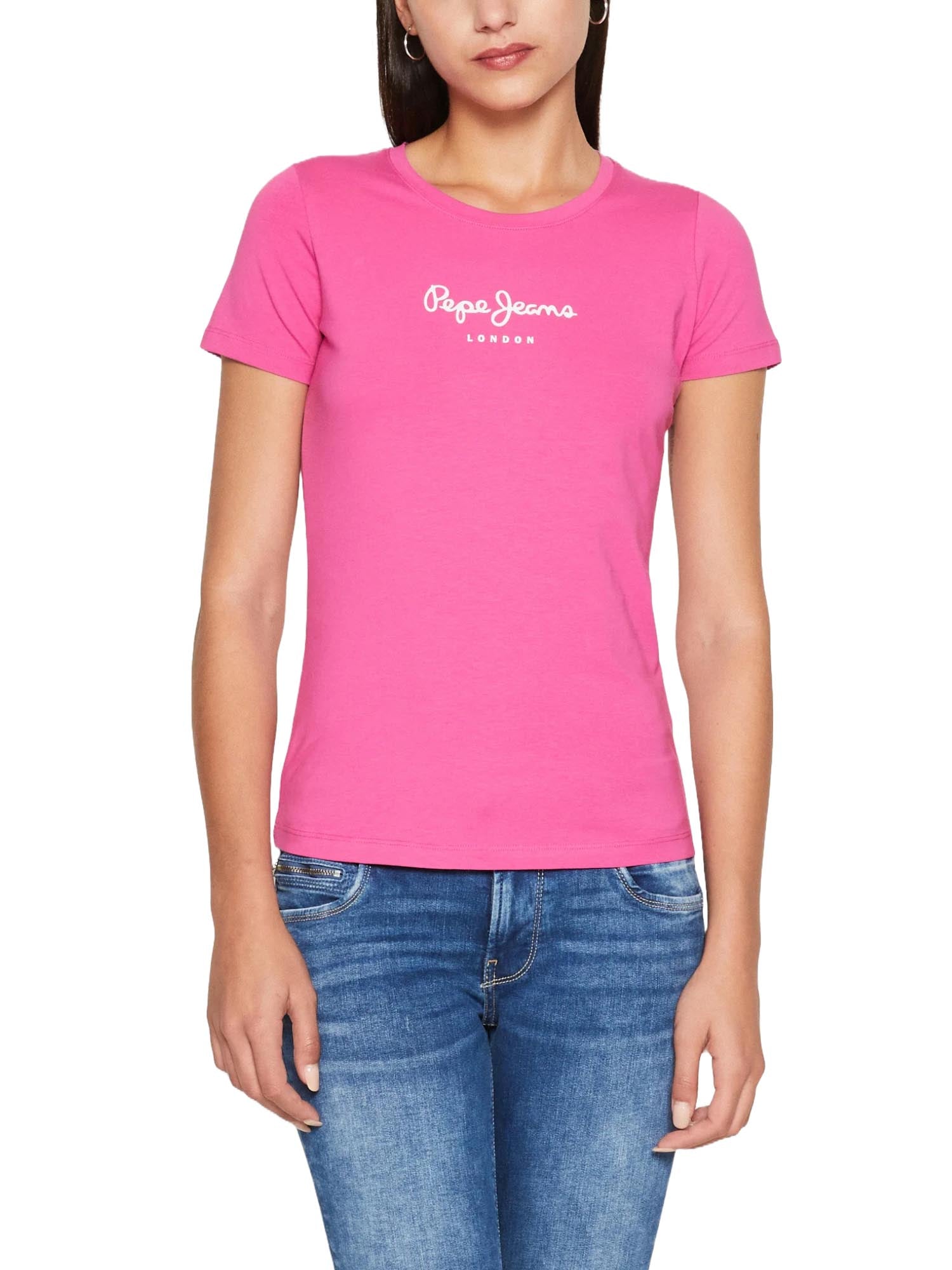 T-shirt Fucsia Pepe Jeans