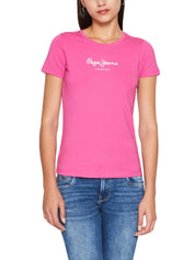 T-shirt Fucsia Pepe Jeans