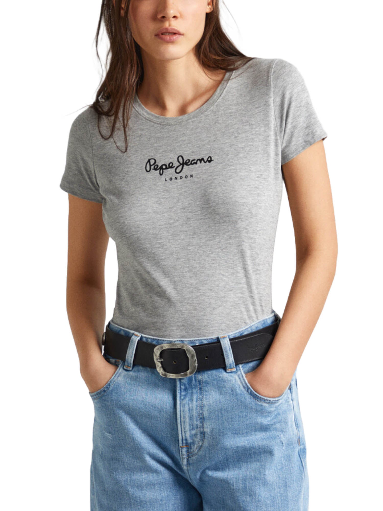 T-shirt Grigio Pepe Jeans