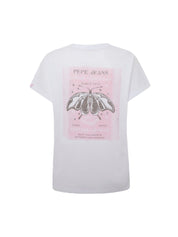 T-shirt Bianco Pepe Jeans