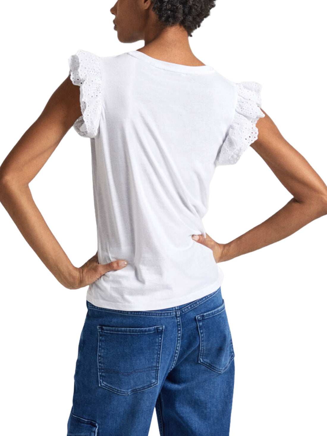T-shirt Bianco Pepe Jeans