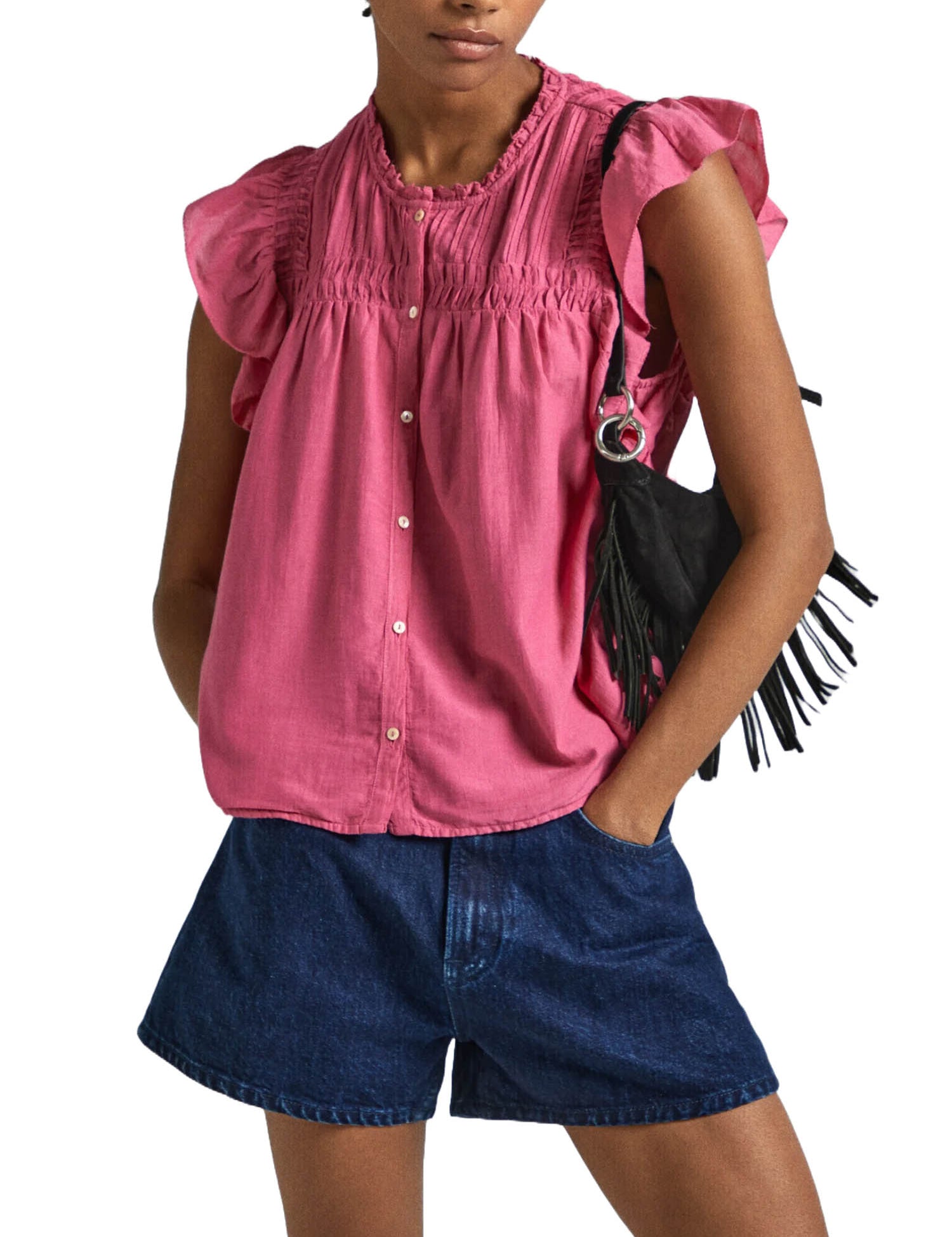 Camicie Fucsia Pepe Jeans