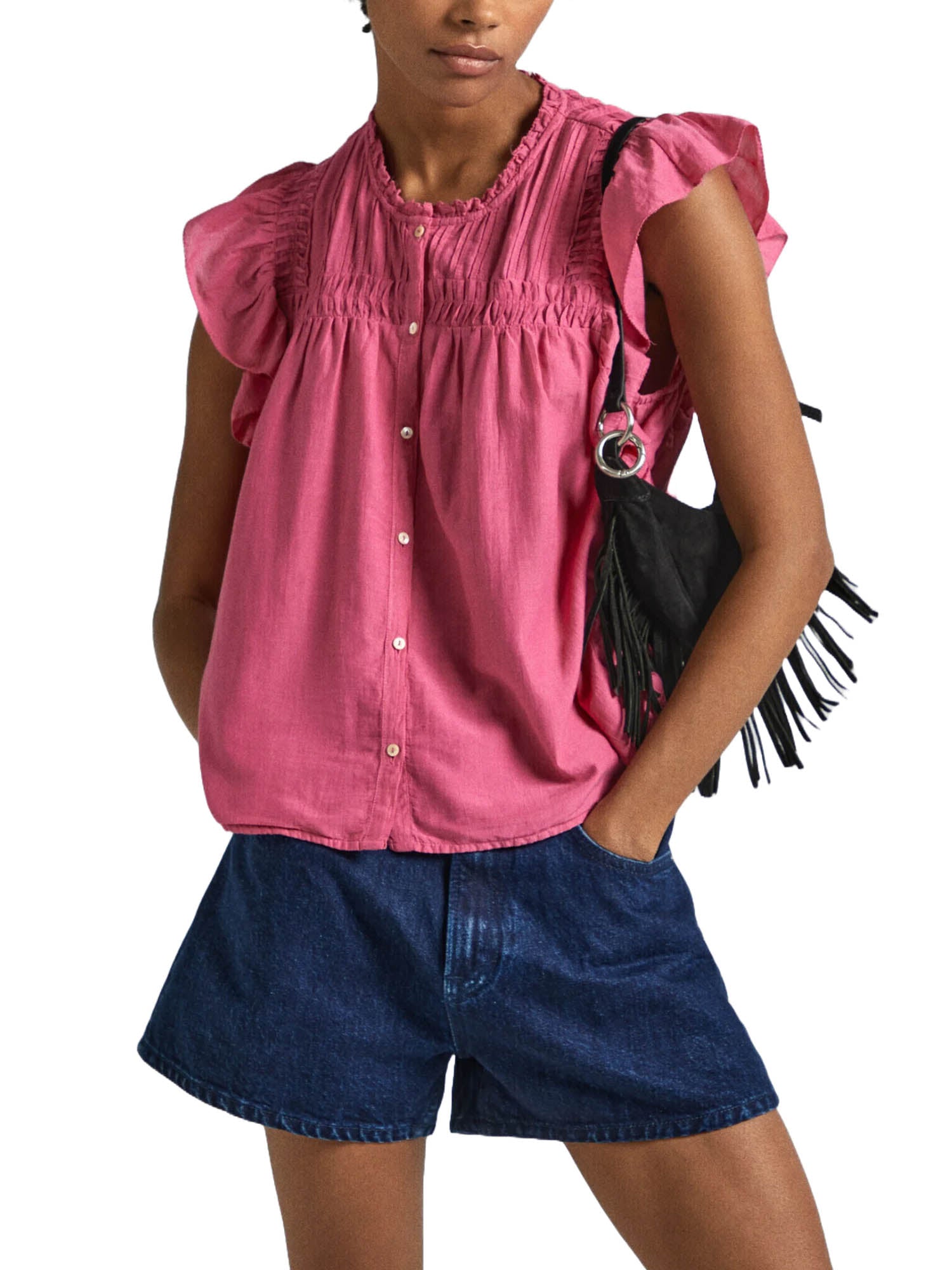 Camicie Fucsia Pepe Jeans