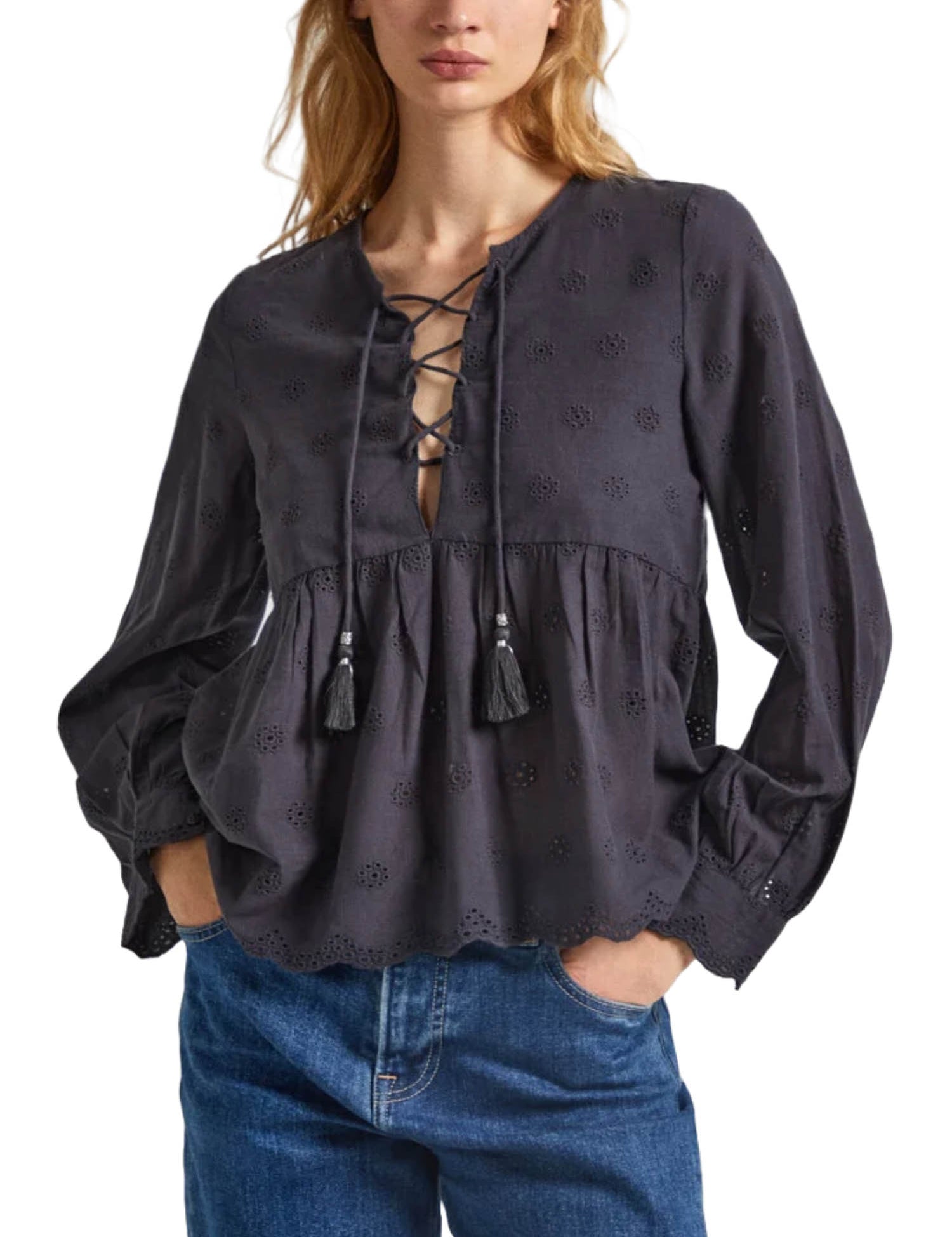 Bluse Grigio Pepe Jeans