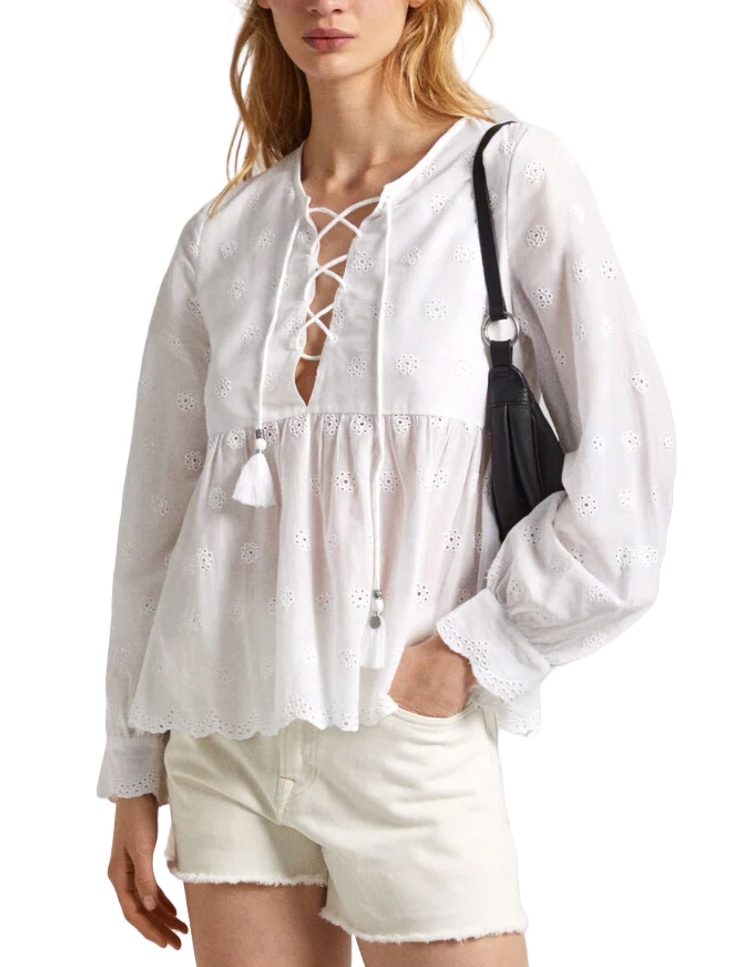 Bluse Bianco Pepe Jeans