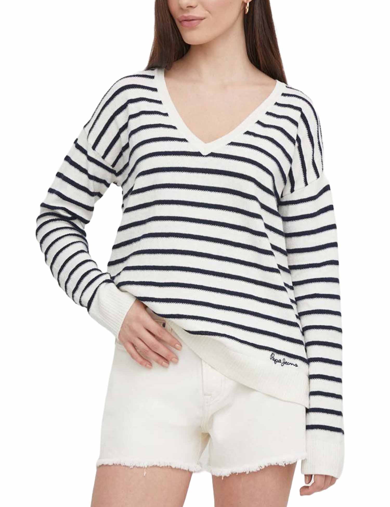 Maglioncini Bianco Pepe Jeans