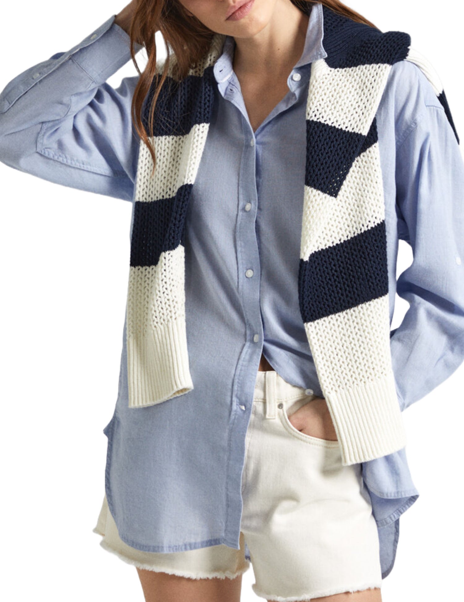 Camicie Blu Pepe Jeans