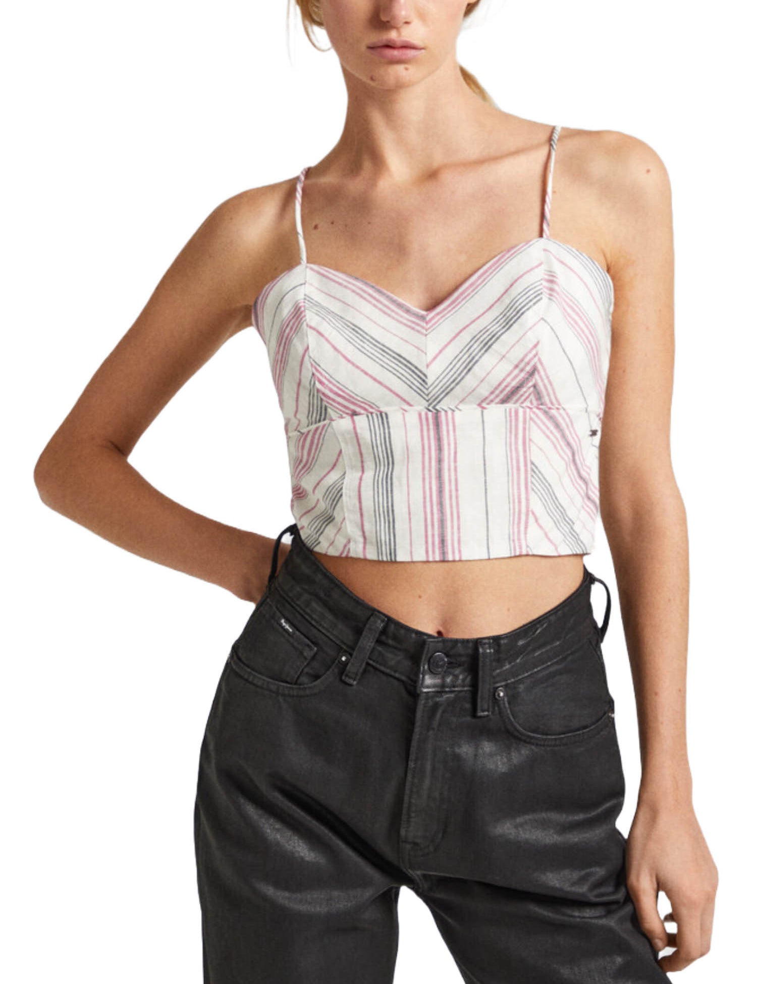 Top e canotte Bianco Pepe Jeans