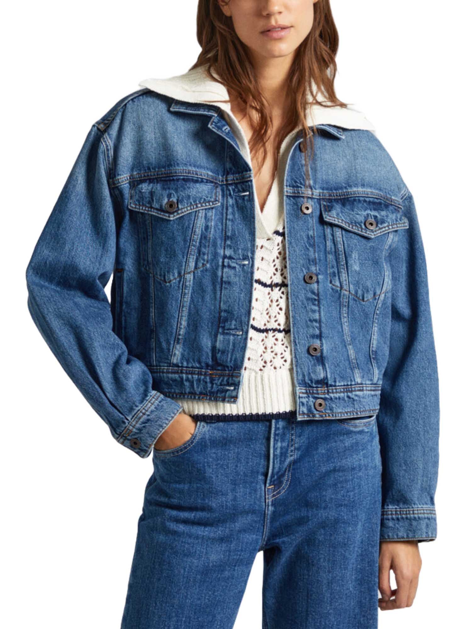 Giacche Blu Pepe Jeans